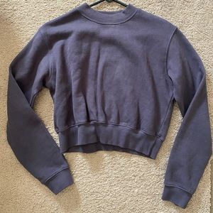 TNA cropped crew neck